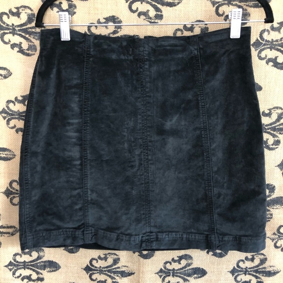Free People Dresses & Skirts - NEW{Free People} Vegan Suede Mini Skirt